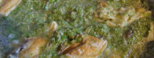 фриттата с зеленым песто. Шаг 8