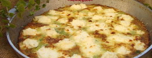 фриттата с зеленым песто. Шаг 10