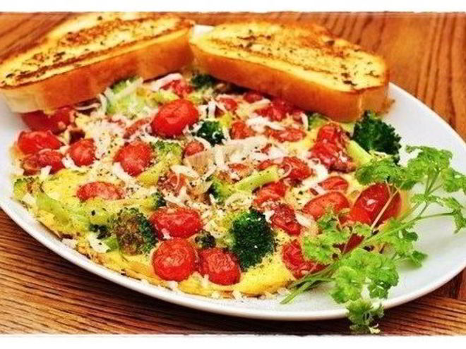 Рецепт фриттаты с жареным чили