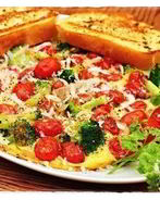 Фриттата с жареным чили