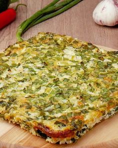 Фриттата со шпинатом