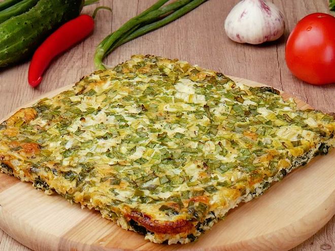 Рецепт фриттаты со шпинатом