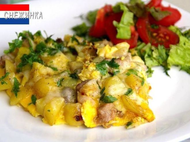 Рецепт голландского крестьянского омлета