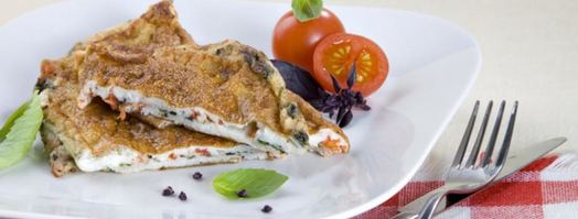 итальянский омлет. Шаг 4