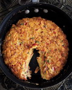 Картофельная фриттата в испанском стиле