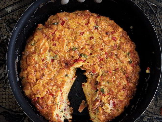 Рецепт картофельной фриттаты в испанском стиле