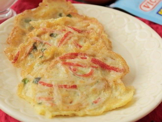 Рецепт мини-омлетов с крабовыми палочками