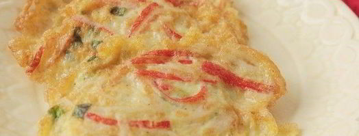 мини-омлеты с крабовыми палочками. Шаг 7