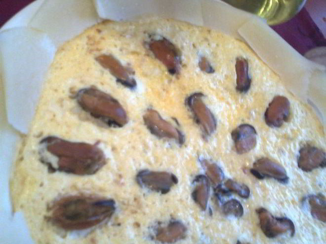 Рецепт морского омлета