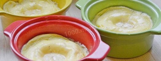 нежный омлет в микроволновке за 3 минуты. Шаг 8