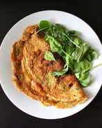 Нутовый омлет