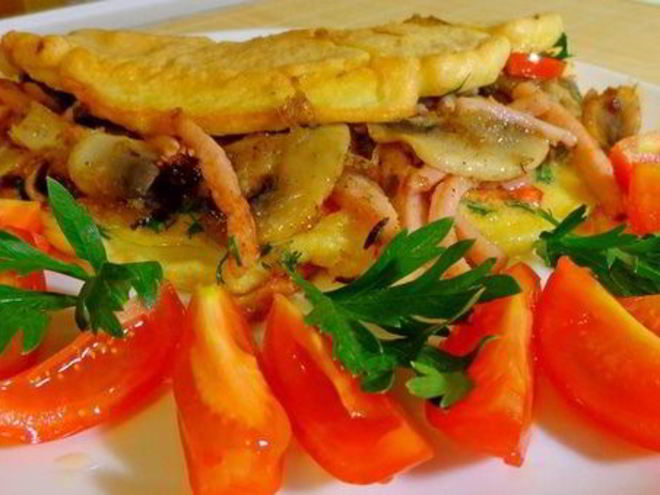 Рецепт омлета бельгийского