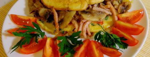 омлет бельгийский. Шаг 7