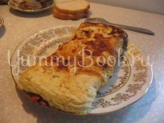 Рецепт омлета фаршированного