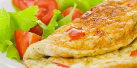 Омлет из перепелиных яиц