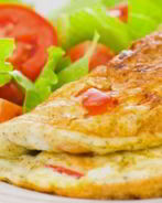 Омлет из перепелиных яиц