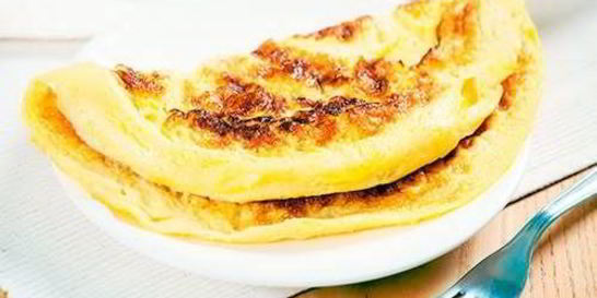 Омлет на молоке