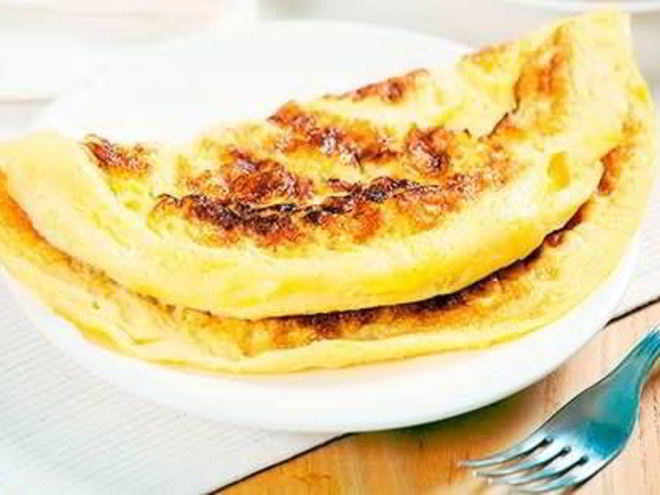 Рецепт омлета на молоке