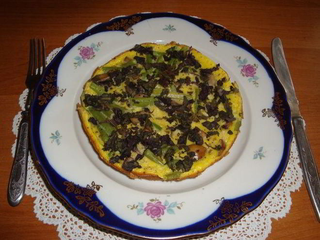 Рецепт омлета насладись