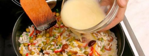 омлет пестрый. Шаг 3