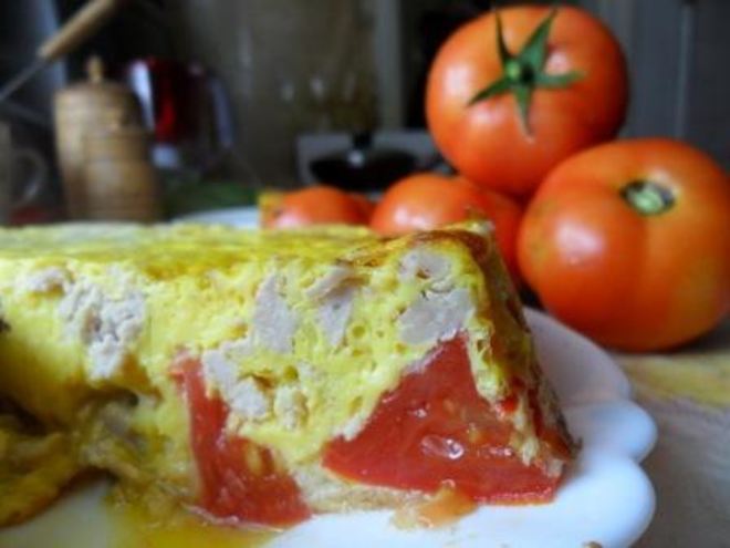 Рецепт омлета по-болгарски