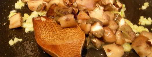 омлет с белыми грибами и эстрагоном по-французски. Шаг 3