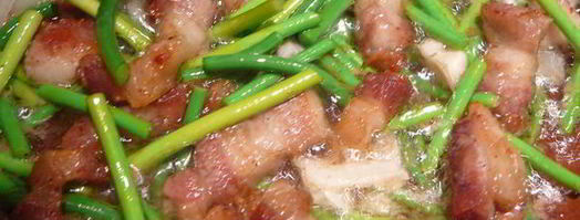 омлет с чесночными стрелками. Шаг 6