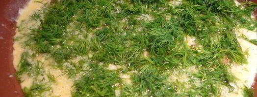 омлет с чесночными стрелками. Шаг 10