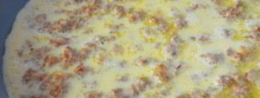 омлет с фаршем на сковороде. Шаг 6