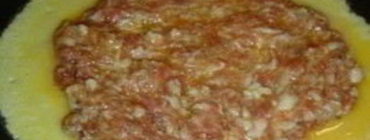 омлет с фаршем. Шаг 6