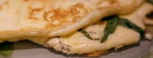 омлет с голубым сыром. Шаг 6