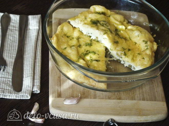 Рецепт омлета с горошком