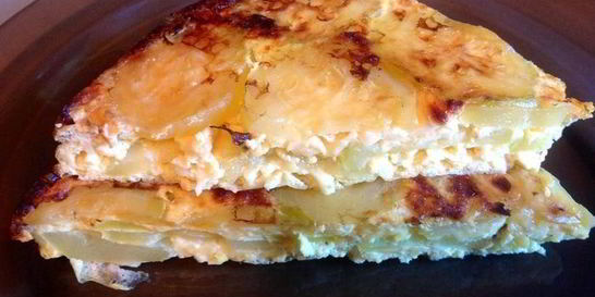 Омлет с кабачками в духовке