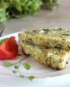 Омлет с кабачками