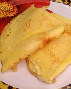 Омлет с манкой и молоком