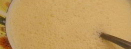 омлет с манкой и молоком. Шаг 3