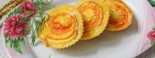 омлет с морковью в духовке. Шаг 7