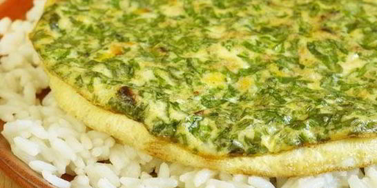 Омлет с мясом по-арабски