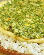 Омлет с мясом по-арабски