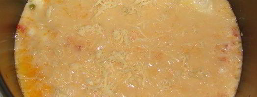 омлет с овощами и сыром в мультиварке. Шаг 6