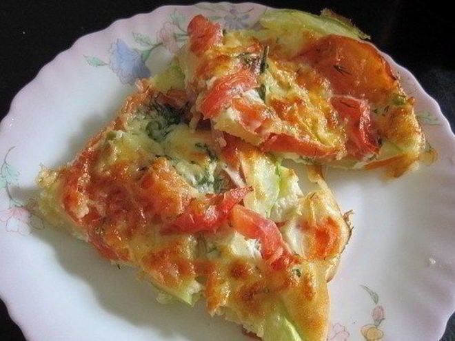 Рецепт омлета с овощами эдем