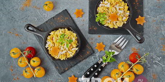 Омлет с рисом