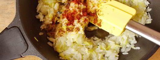 омлет с рисом. Шаг 4