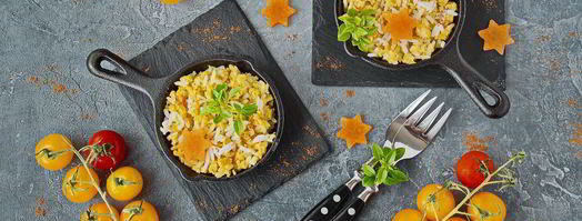 омлет с рисом. Шаг 7