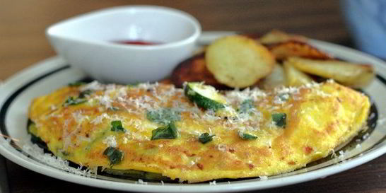 Омлет с цукини