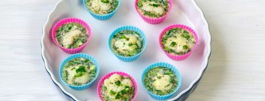 омлет с цветной капустой в духовке. Шаг 10