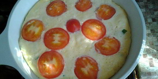 Омлет с тунцом