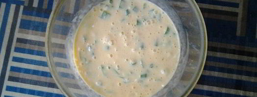 омлет с тунцом. Шаг 3