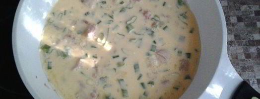 омлет с тунцом. Шаг 5