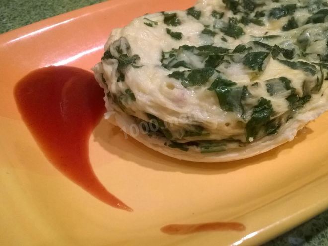 Рецепт омлета с ветчиной и сыром в форме браво-дилайт